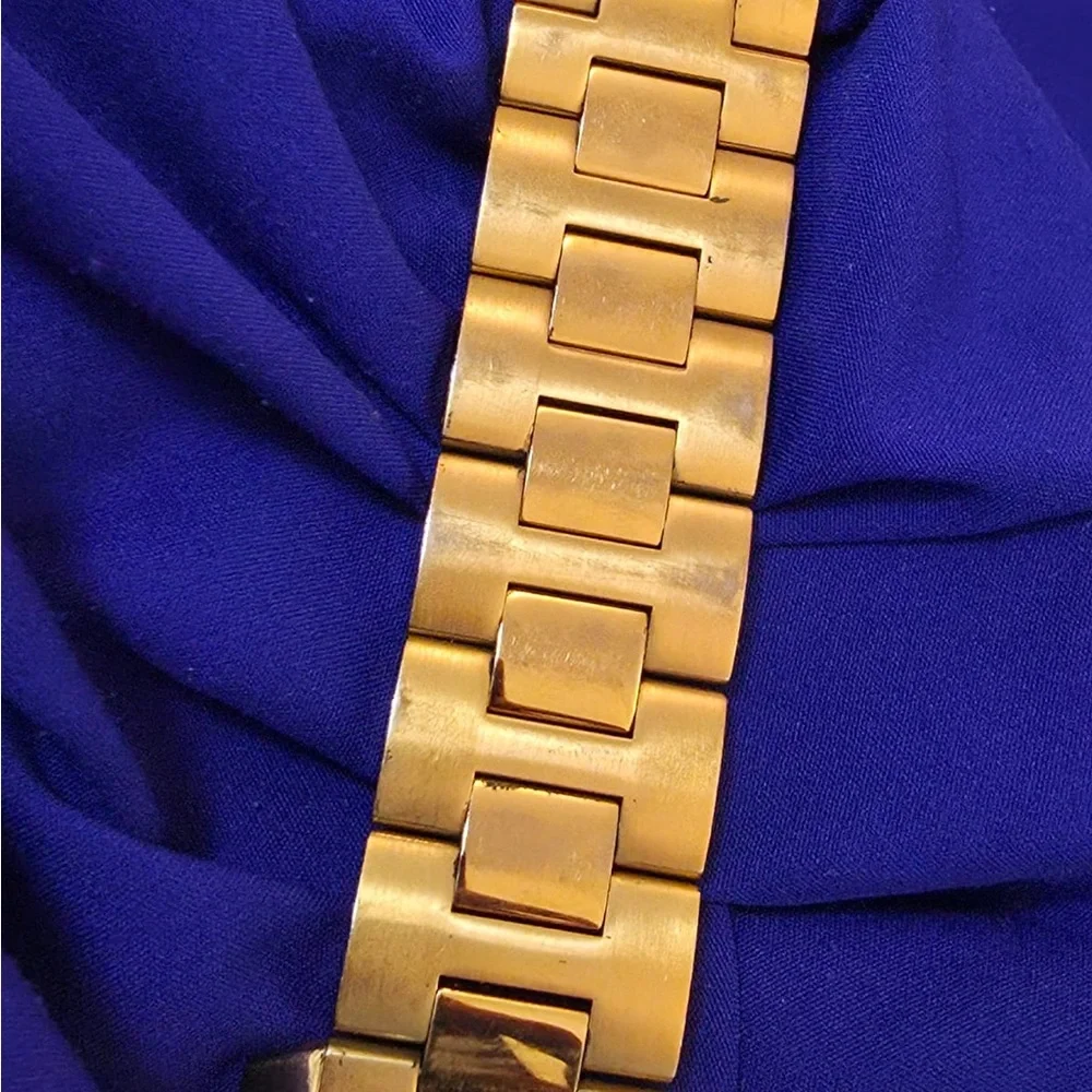 Movado Bold Gold Tone Swiss Made Mens Watch